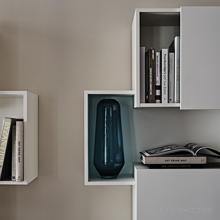 Книжный стеллаж PIQUANT, CATTELAN ITALIA купить от фабрики CATTELAN в компании Interform studio с доставкой по России