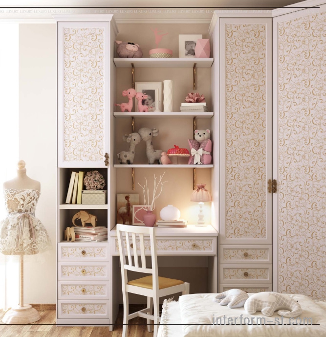 Детская комната соmр. 52, LUXURY, EFFEDUE купить от фабрики EFFEDUE CAMERETTE в компании Interform studio с доставкой по России
