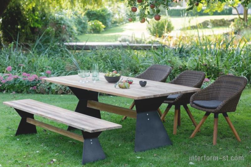 Мебель для улицы NERO TISCH (TEAK), NIEHOFF