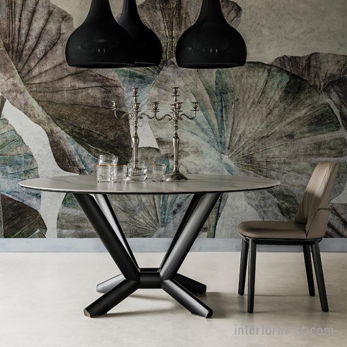 Итальянский стол PLANER Keramik Round, СATTELAN   