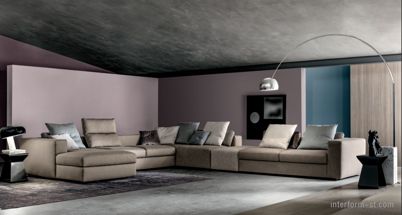 Итальянский диван ZENIT (Plus Wall), BONTEMPI casa   