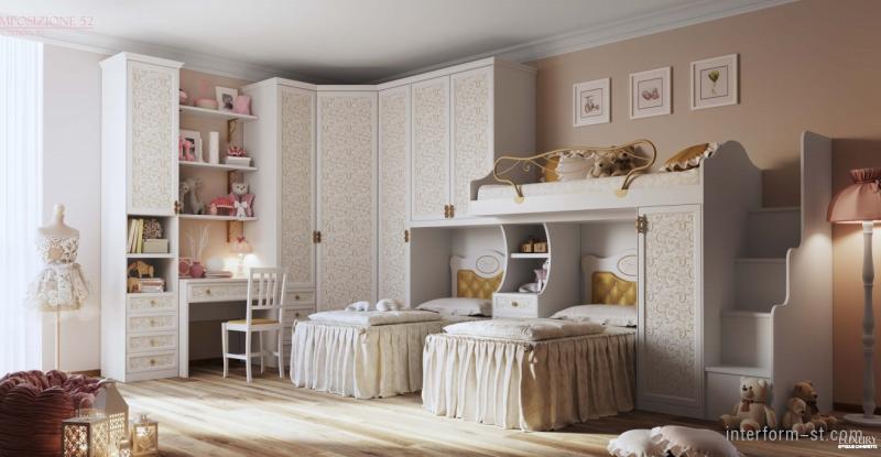 Детская комната соmр. 52, LUXURY, EFFEDUE