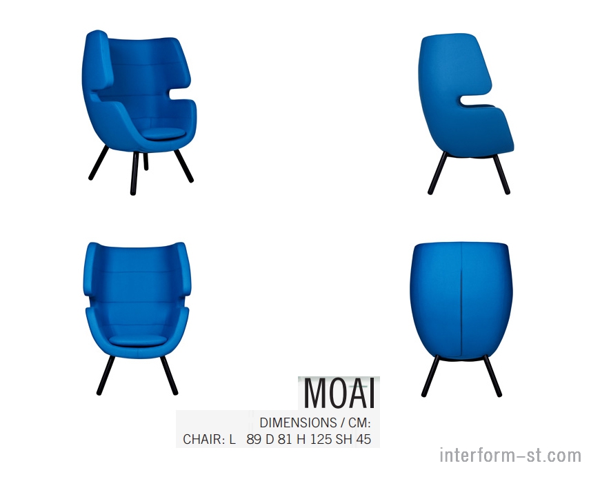 Датское кресло MOAI, SOFT LINE