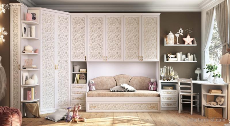 Детская комната соmр. 57, LUXURY, EFFEDUE