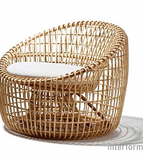 Мебель из Дании Сane-Line, кресло NEST