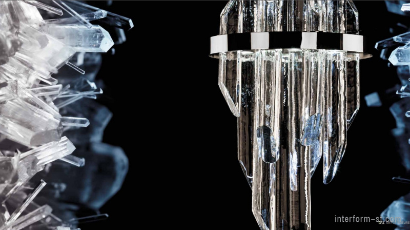 Люстра QUARTZ, ARTGLASS купить от фабрики ARTGLASS в компании Interform studio с доставкой по России