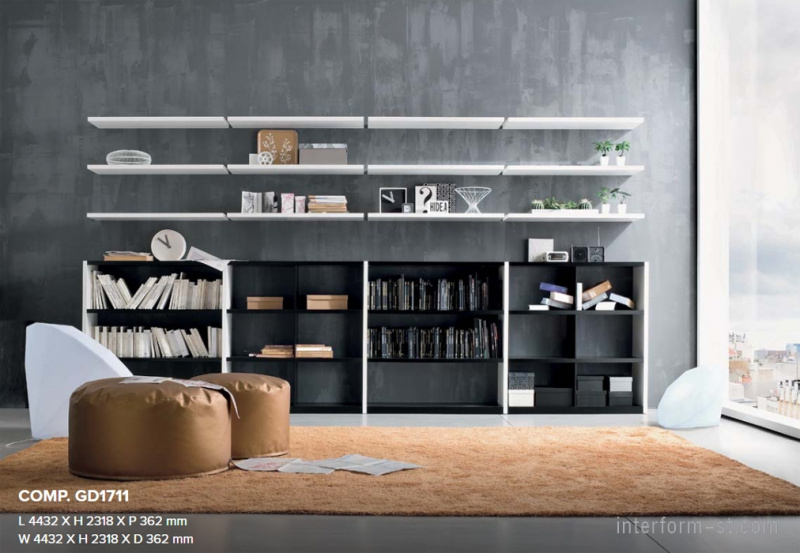Библиотека GARDENIA, MARONESE купить от фабрики MARONESE в компании Interform studio с доставкой по России