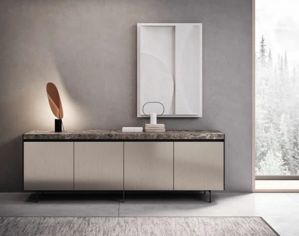 Binova гостиная BLUNA Tech Champagne купить от фабрики BINOVA в компании Interform studio с доставкой по России
