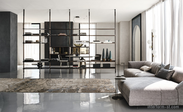 Книжный стеллаж FREEWAY, CATTELAN ITALIA купить от фабрики CATTELAN в компании Interform studio с доставкой по России