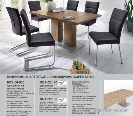 Стол серия MULTI DECOR, NIEHOFF купить от фабрики NIEHOFF в компании Interform studio с доставкой по России