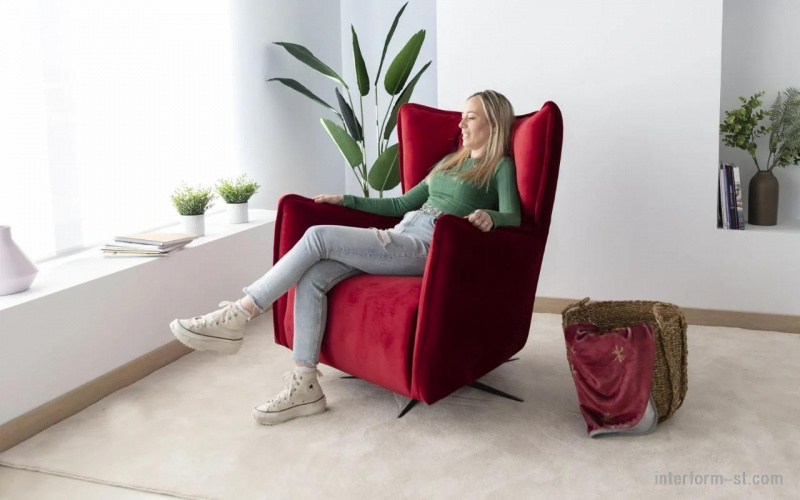 Кресло SIMONE RELAX, FAMA купить от фабрики FAMA в компании Interform studio с доставкой по России