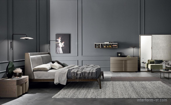 Кровать ROYAL, BALLANCIN купить от фабрики BALLANCIN в компании Interform studio с доставкой по России