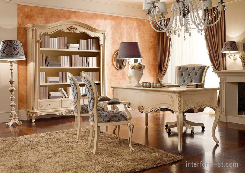 Кабинет CASA PRINCIPE, VALDERAMOBILI купить от фабрики VALDERAMOBILI в компании Interform studio с доставкой по России