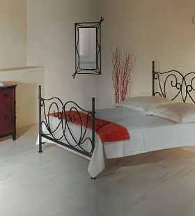 Кованая чешская кровать GALICIA, IRON ART