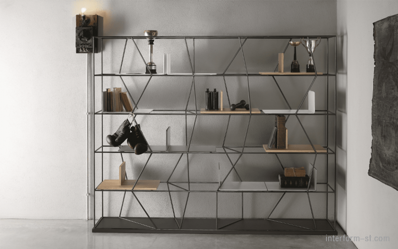 Стеллажи и полки LEXINGTON, BONTEMPI купить от фабрики BONTEMPI CASA в компании Interform studio с доставкой по России