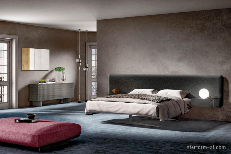 Кровать Steel Free Bed, LAGO купить от фабрики LAGO в компании Interform studio с доставкой по России