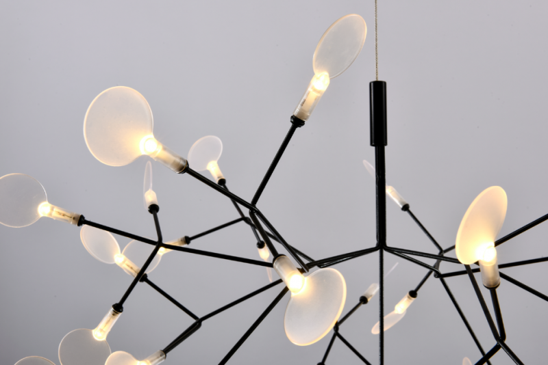 Итальянская люстра  Heracleum Gold D72 купить от фабрики  в компании Interform studio с доставкой по России
