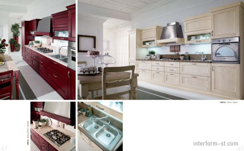 Кухня VERONA, TORCHETTI CUCINE купить от фабрики TORCHETTI CUCINE в компании Interform studio с доставкой по России