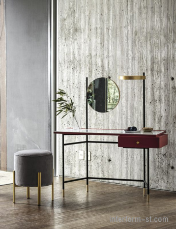 Итальянский письменный стол VANITY, BONTEMPI купить от фабрики BONTEMPI CASA в компании Interform studio с доставкой по России