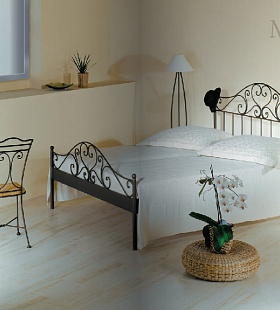Кованая чешская кровать MALAGA, IRON ART