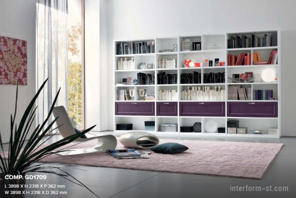 Библиотека GARDENIA, MARONESE купить от фабрики MARONESE в компании Interform studio с доставкой по России