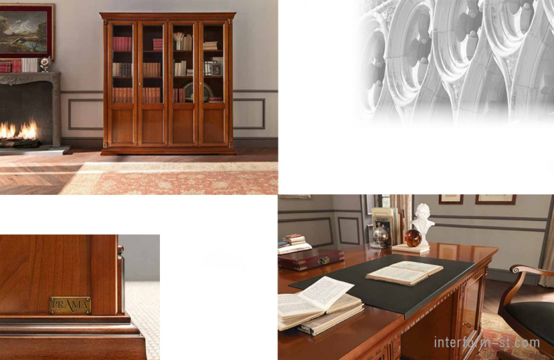 Кабинет PALAZZO DUCALE (ciliegio), PRAMA купить от фабрики PRAMA в компании Interform studio с доставкой по России