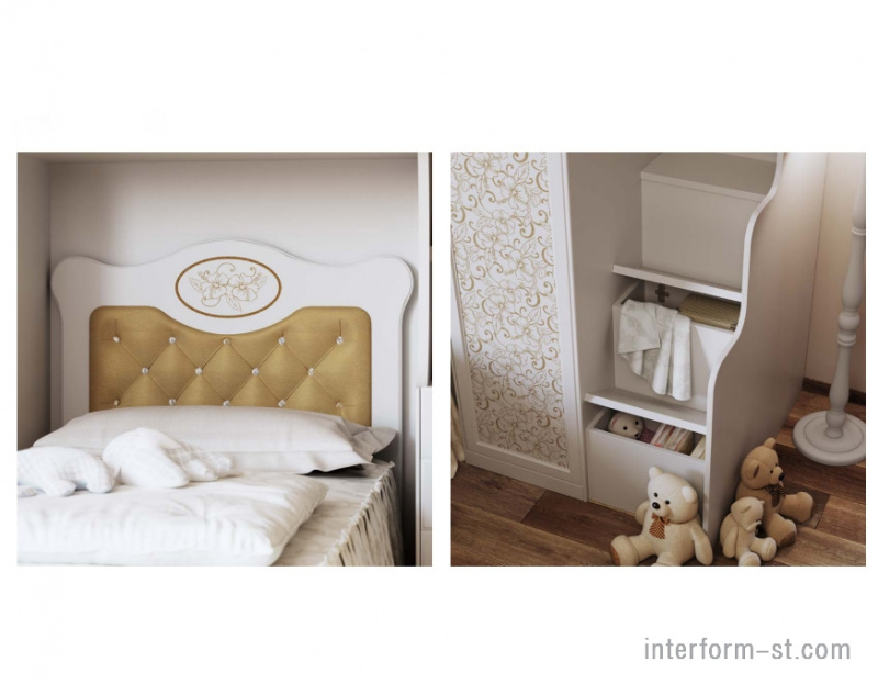 Детская комната соmр. 52, LUXURY, EFFEDUE купить от фабрики EFFEDUE CAMERETTE в компании Interform studio с доставкой по России