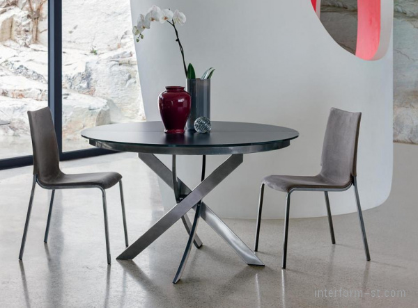 Круглый стол BARONE, BONTEMPI casa купить от фабрики BONTEMPI CASA в компании Interform studio с доставкой по России
