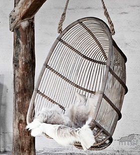 Мебель из Дании Sika, коллекция Originals, Renoir кресло-гамак