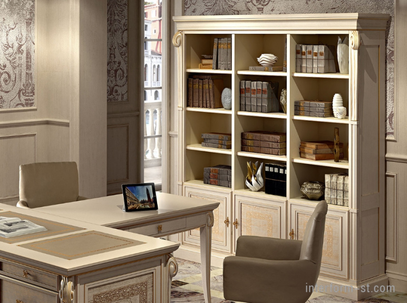 Кабинет VENEZIA, BRUNO PIOMBINI купить от фабрики BRUNO PIOMBINI в компании Interform studio с доставкой по России