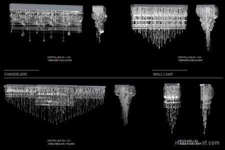 Люстра CRYSTALLINE, ARTGLASS