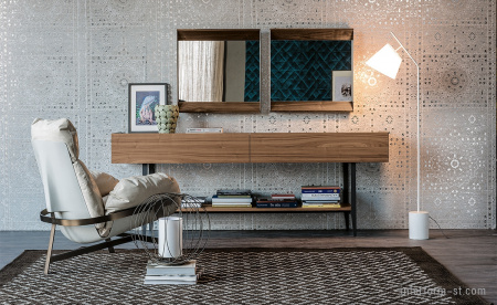 ТВ-Блок HORIZON, CATTELAN ITALIA купить от фабрики CATTELAN в компании Interform studio с доставкой по России