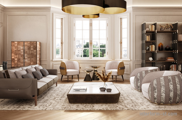 Диван AMERIGO.ASNAGHI купить от фабрики ASNAGHI в компании Interform studio с доставкой по России
