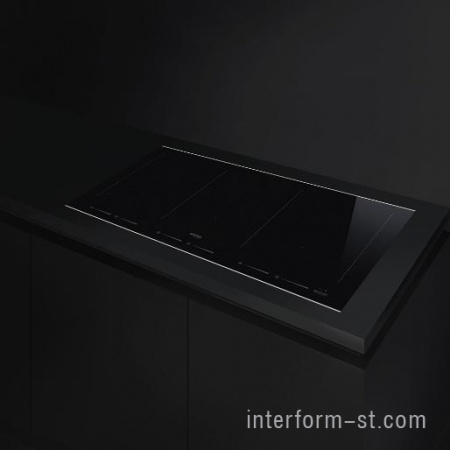 Индукционная варочная панель Smeg SIM693WLDX купить от фабрики SMEG в компании Interform studio с доставкой по России