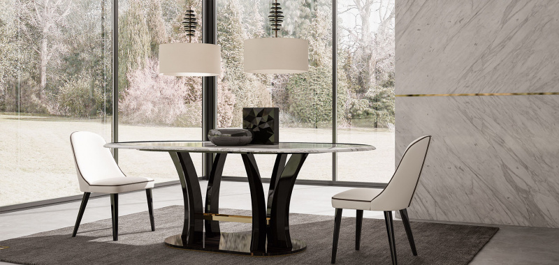 Столовая Harrison купить от фабрики ANTONELLI ATELIER в компании Interform studio с доставкой по России