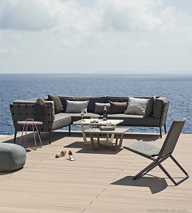 Мебель из Дании Сane-Line, кресло AMAZE, диван CONIC
