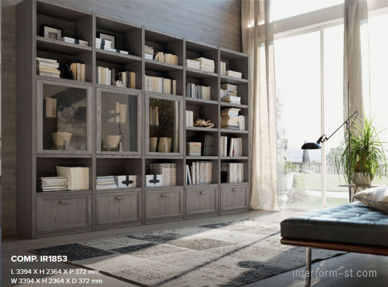Библиотека IRIS, MARONESE купить от фабрики MARONESE в компании Interform studio с доставкой по России