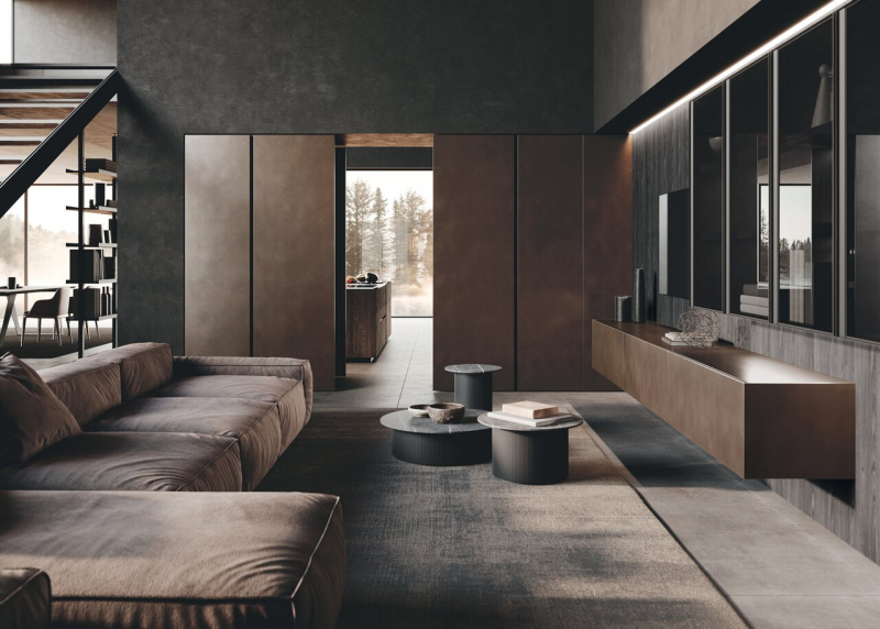 Binova гостиная BLUNA Metal 4.0 купить от фабрики BINOVA в компании Interform studio с доставкой по России