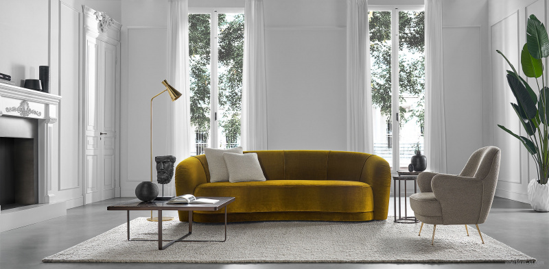 Столик Brass купить от фабрики TOSCONOVA в компании Interform studio с доставкой по России