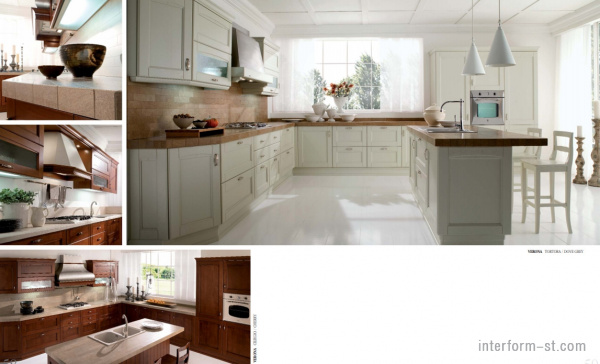 Кухня VERONA, TORCHETTI CUCINE купить от фабрики TORCHETTI CUCINE в компании Interform studio с доставкой по России