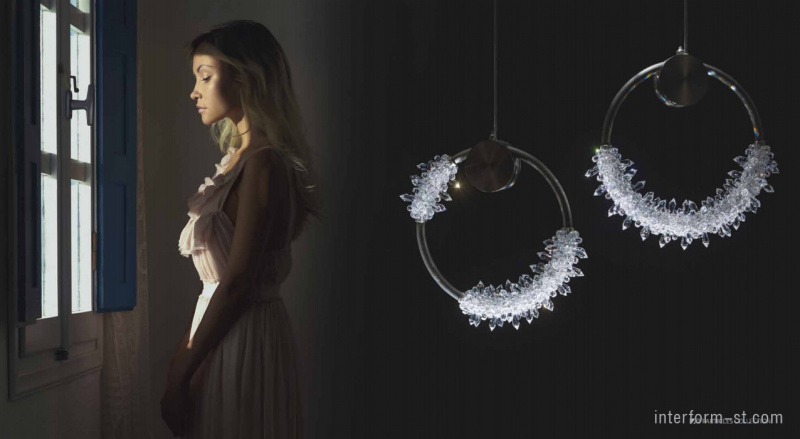Люстра SPARKLING FROST, ARTGLASS купить от фабрики ARTGLASS в компании Interform studio с доставкой по России