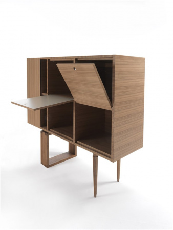 Тумба этажерка 4x4 Wood купить от фабрики DURAME в компании Interform studio с доставкой по России