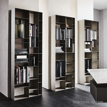 Книжный стеллаж LATITUDE, CATTELAN ITALIA купить от фабрики CATTELAN в компании Interform studio с доставкой по России