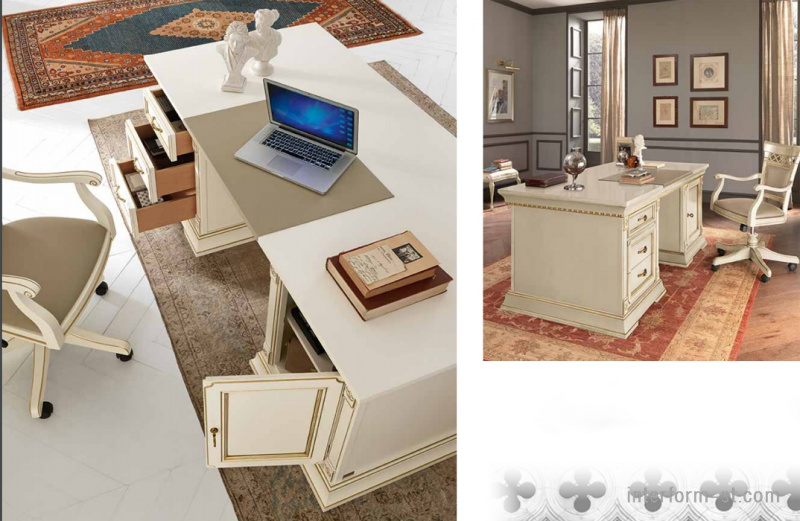 Кабинет PALAZZO DUCALE (bianca), PRAMA купить от фабрики PRAMA в компании Interform studio с доставкой по России