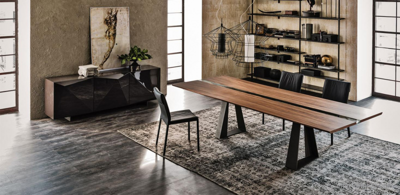 Стол RIVER, СATTELAN купить от фабрики CATTELAN в компании Interform studio с доставкой по России