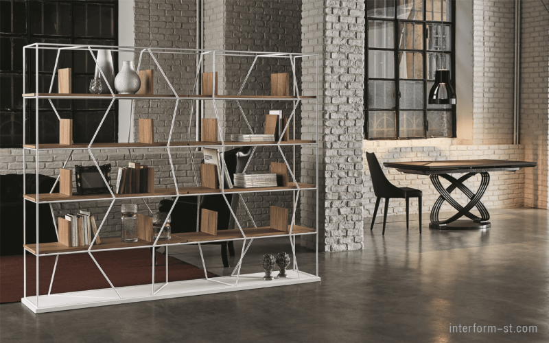 Стеллажи и полки LEXINGTON, BONTEMPI купить от фабрики BONTEMPI CASA в компании Interform studio с доставкой по России