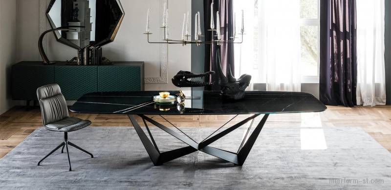 Стол ROLL Keramik, СATTELAN купить от фабрики CATTELAN в компании Interform studio с доставкой по России