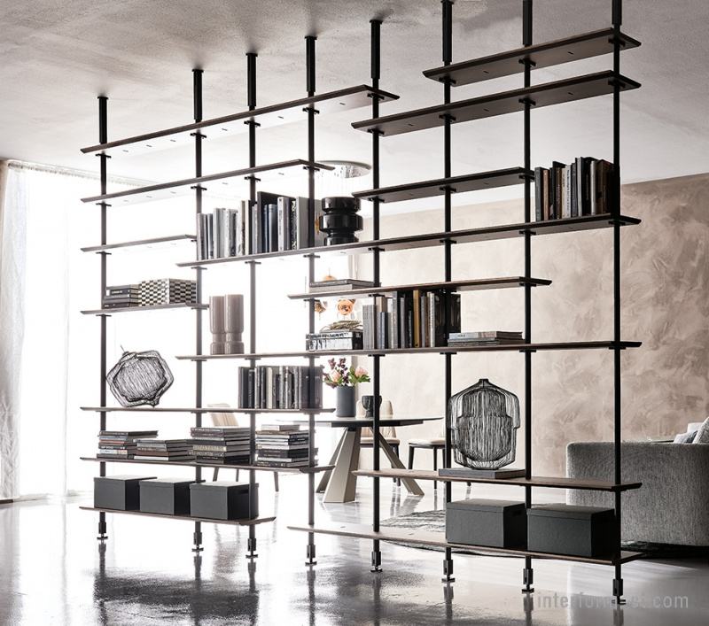 Книжный стеллаж AIRPORT, CATTELAN ITALIA купить от фабрики CATTELAN в компании Interform studio с доставкой по России