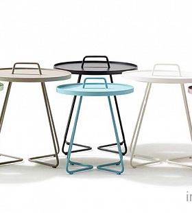 Мебель из Дании Сane-Line, столик ON-THE-MOVE